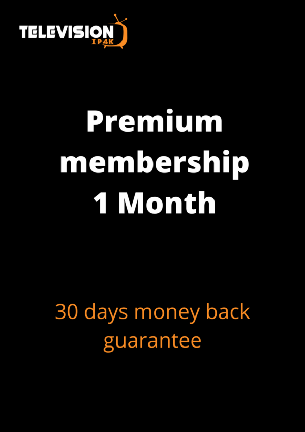 1 IPTV 1 Month for 3 Devices